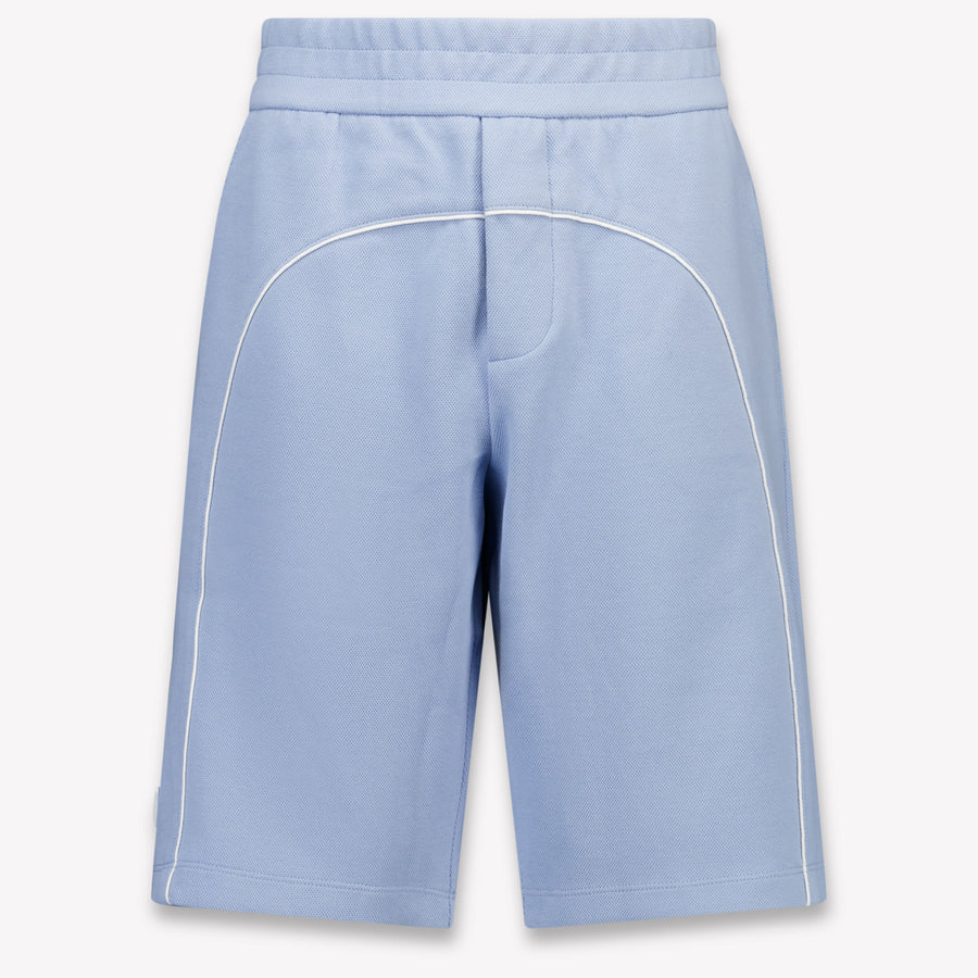 Armani Kids Boys Shorts In Light Blue