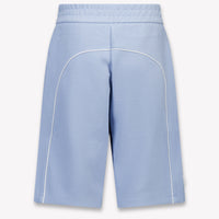 Armani Kids Boys Shorts In Light Blue