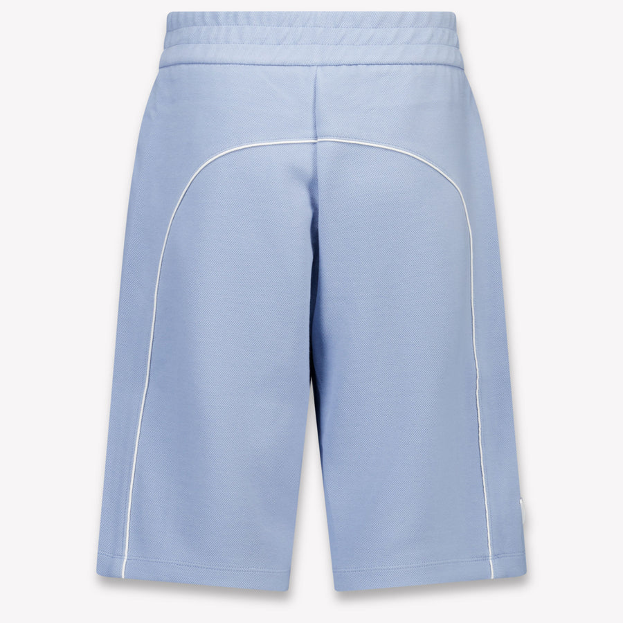 Armani Kids Boys Shorts In Light Blue