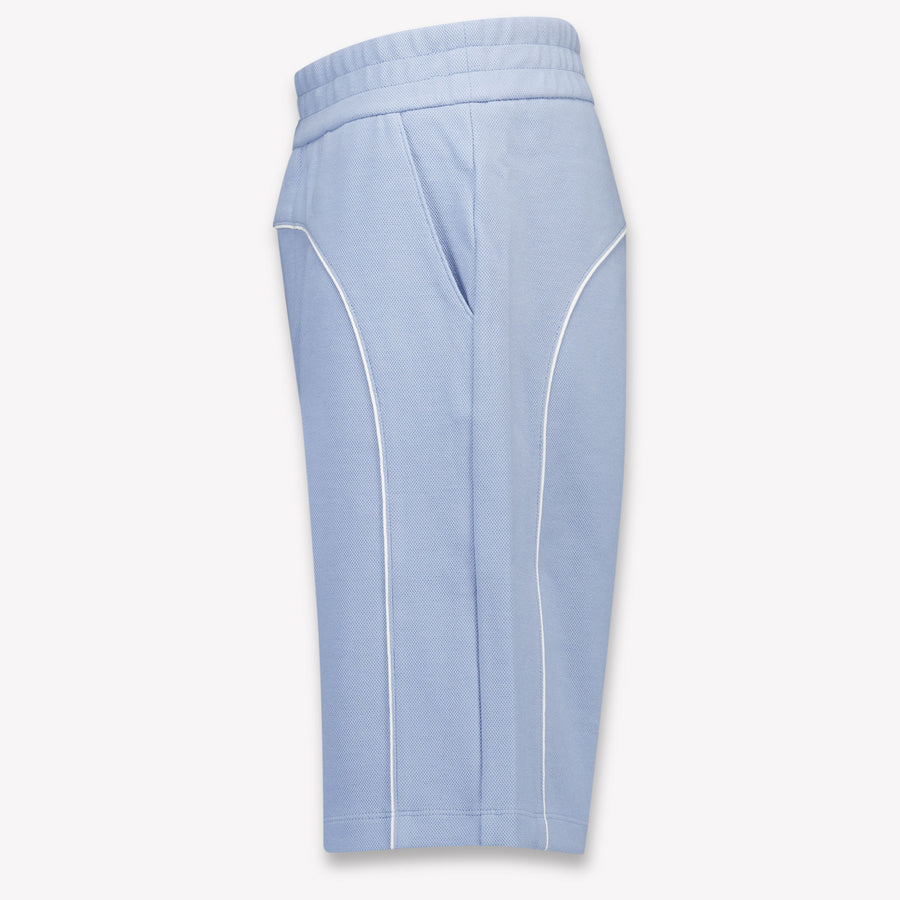 Armani Kids Boys Shorts In Light Blue