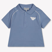 Armani Baby Jongens Polo In Licht Blauw