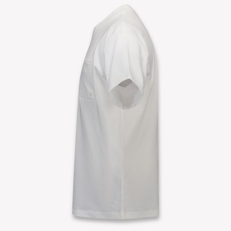 Armani Kids Boys T-Shirt In White