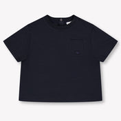 Armani Baby Jongens T-Shirt In Navy