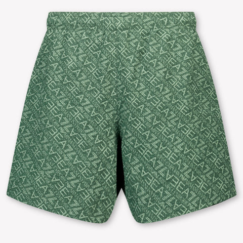 EA7 Kids Boys Swimwear In Army