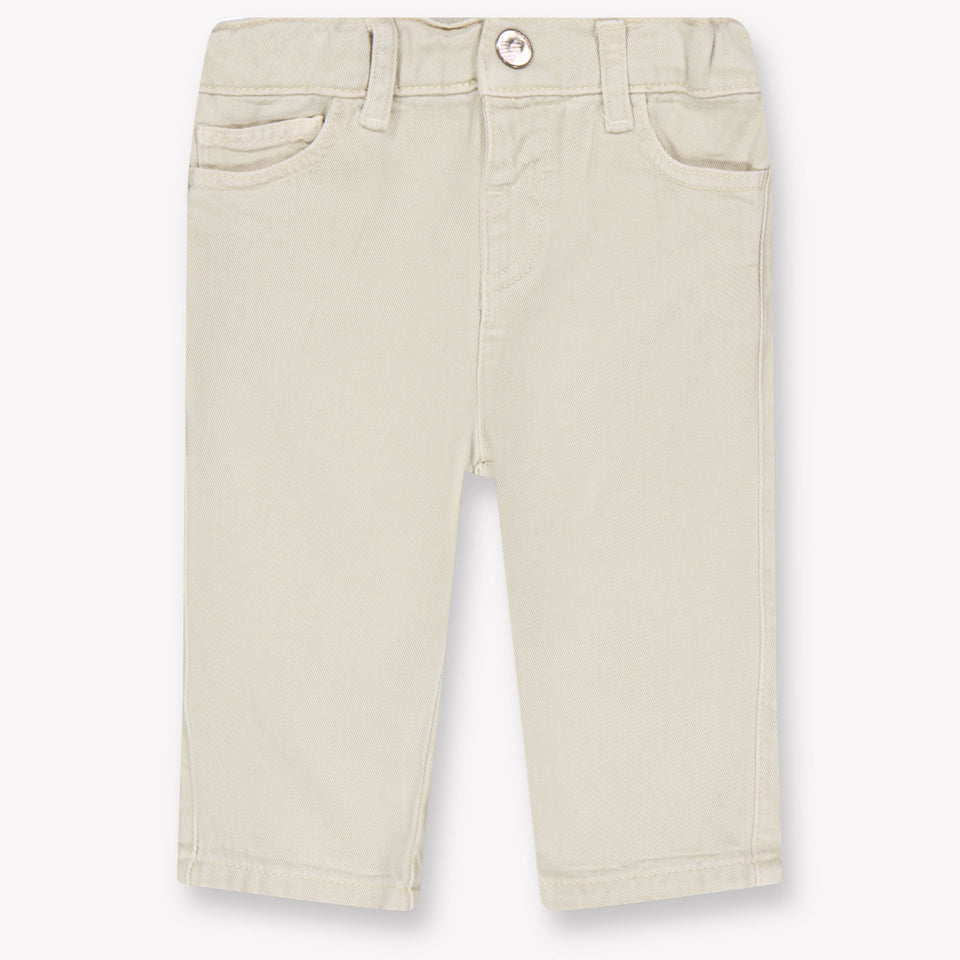Armani Baby Boys Pants In Beige