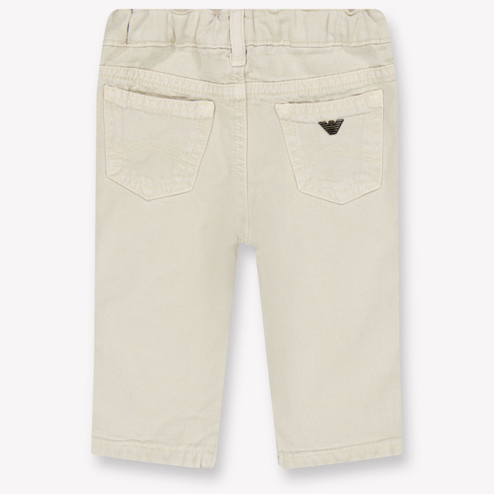 Armani Baby Boys Pants In Beige