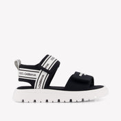 Dolce & Gabbana Unisex Sandals In Black
