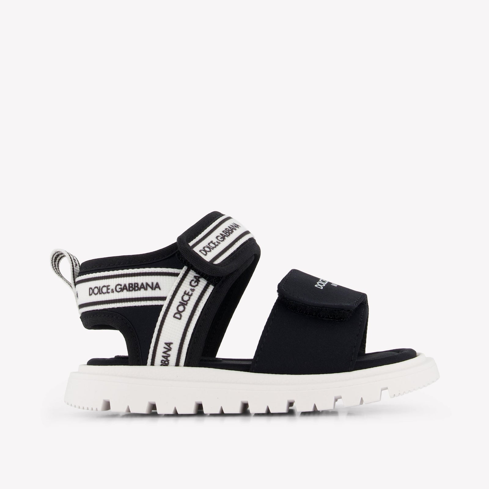 Dolce & Gabbana Boys Sandals In Black