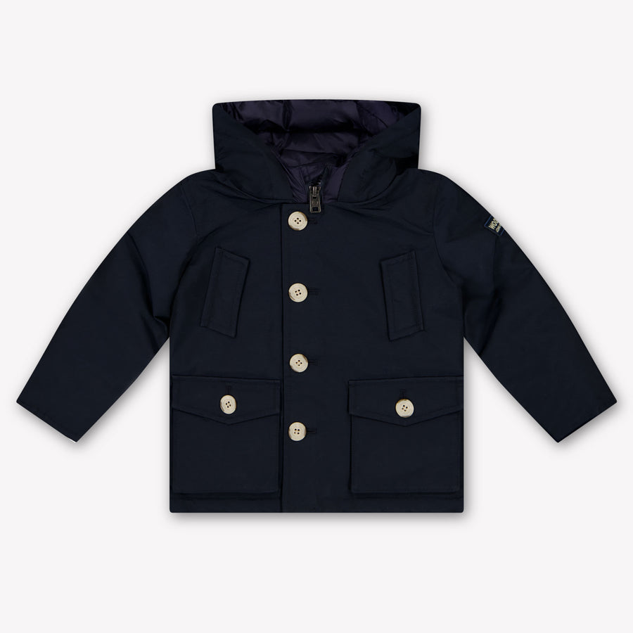 Woolrich Baby Unisex Jackets In Navy