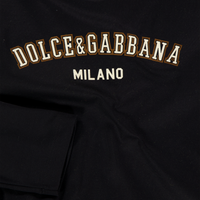 Dolce & Gabbana Kids Girls Dress In Black