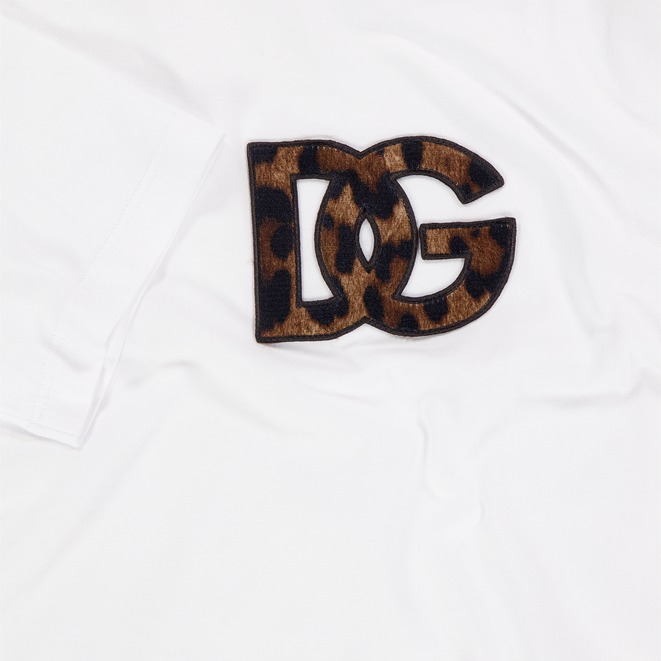 Dolce & Gabbana Kids Girls T-Shirt In White