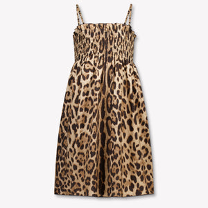 Dolce & Gabbana Kids Girls Dress In Panther