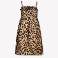 Dolce & Gabbana Kids Girls Dress In Panther