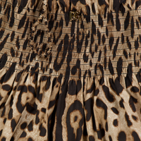 Dolce & Gabbana Kids Girls Dress In Panther