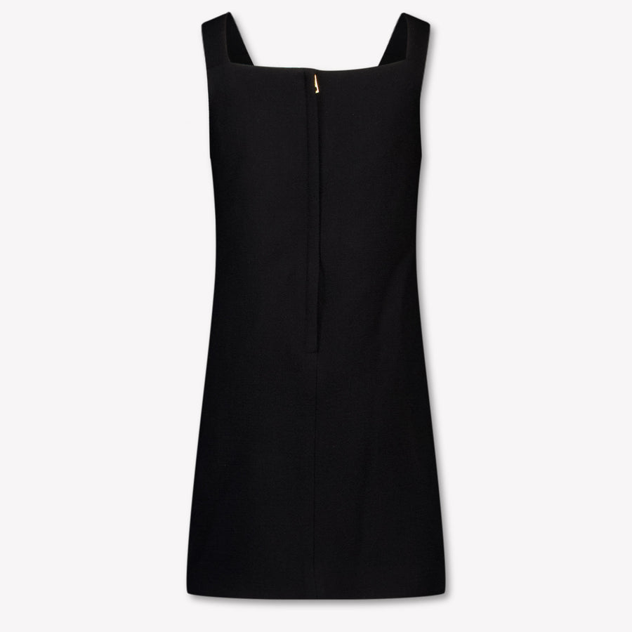 Dolce & Gabbana Kids Girls Dress In Black
