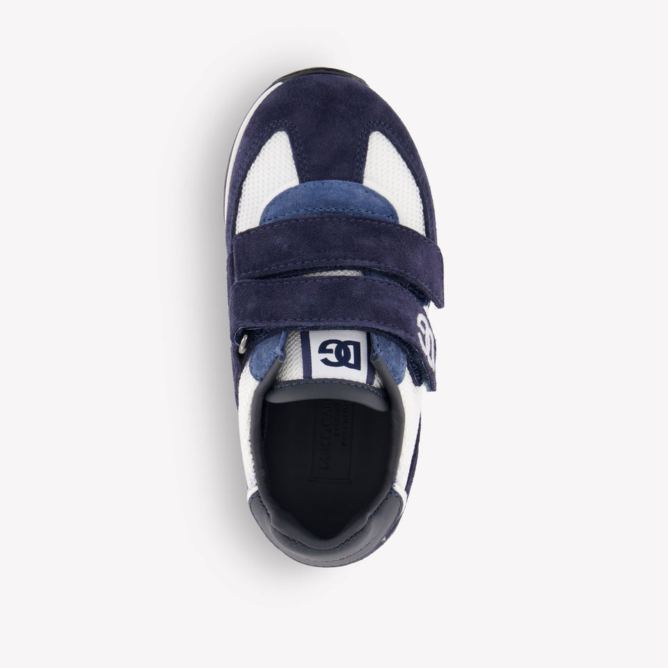 Dolce & Gabbana Jongens Sneakers In Blauw