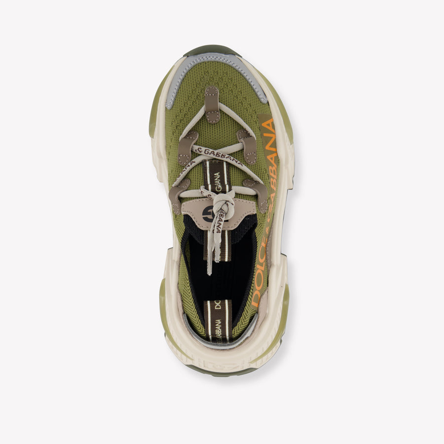 Dolce & Gabbana Unisex Sneakers In Licht Groen