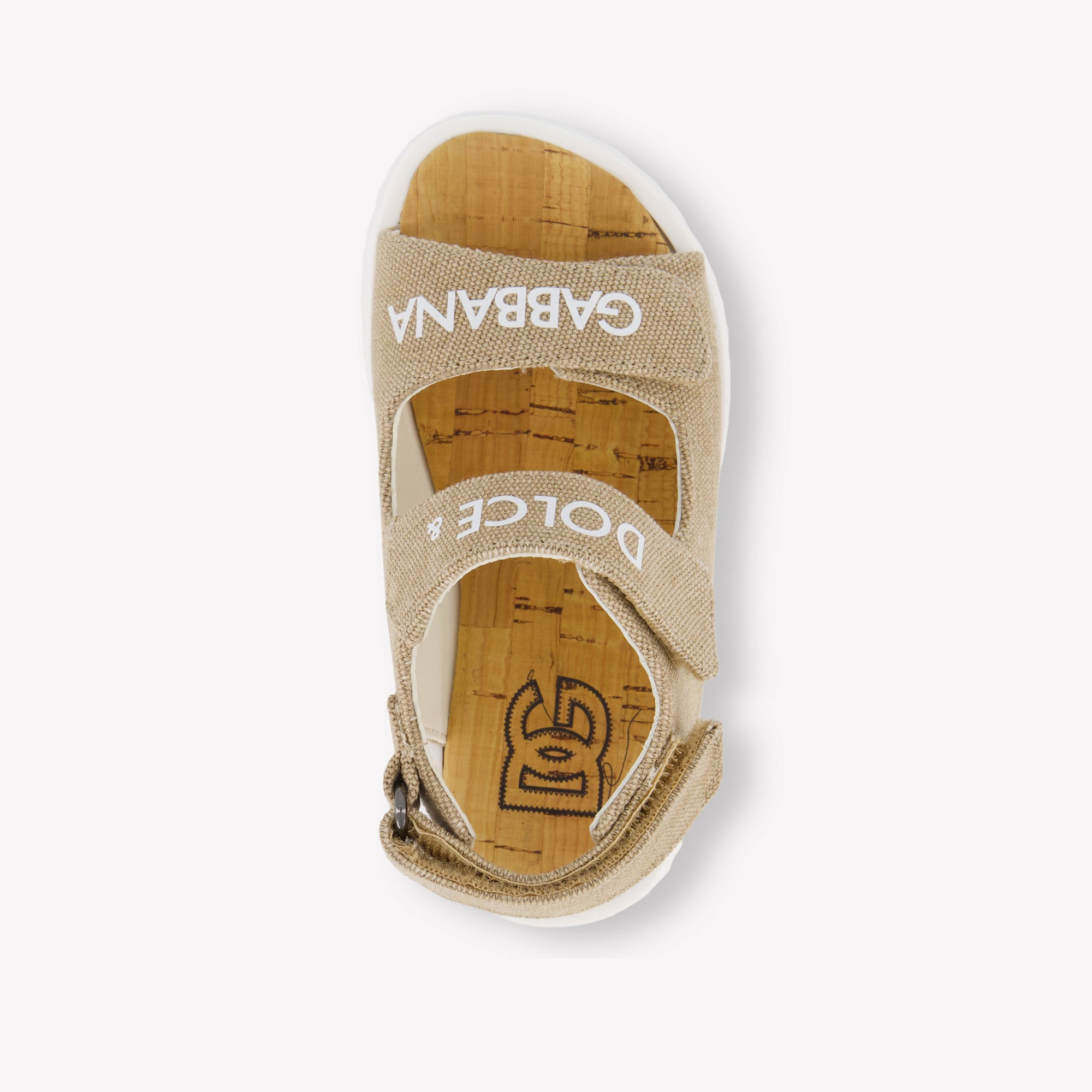 Dolce & Gabbana Boys Sandals In Beige