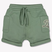 Dolce & Gabbana Baby Jongens Shorts In Licht Groen