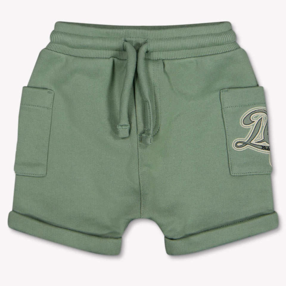 Dolce & Gabbana Baby Jongens Shorts In Licht Groen