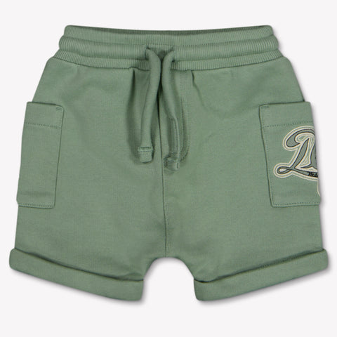 Dolce & Gabbana Baby Jongens Shorts In Licht Groen