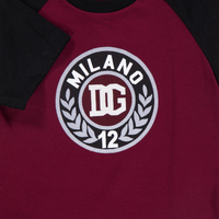 Dolce & Gabbana Baby Boys T-Shirt In Bordeaux