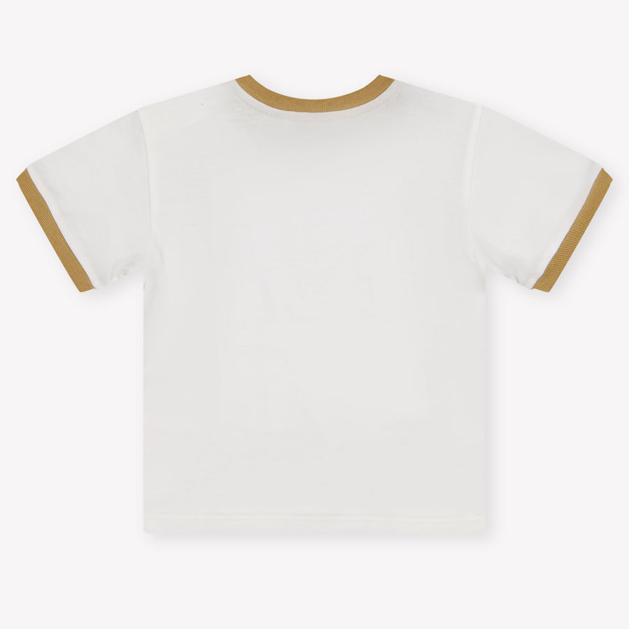 Dolce & Gabbana Baby Jongens T-Shirt In Wit