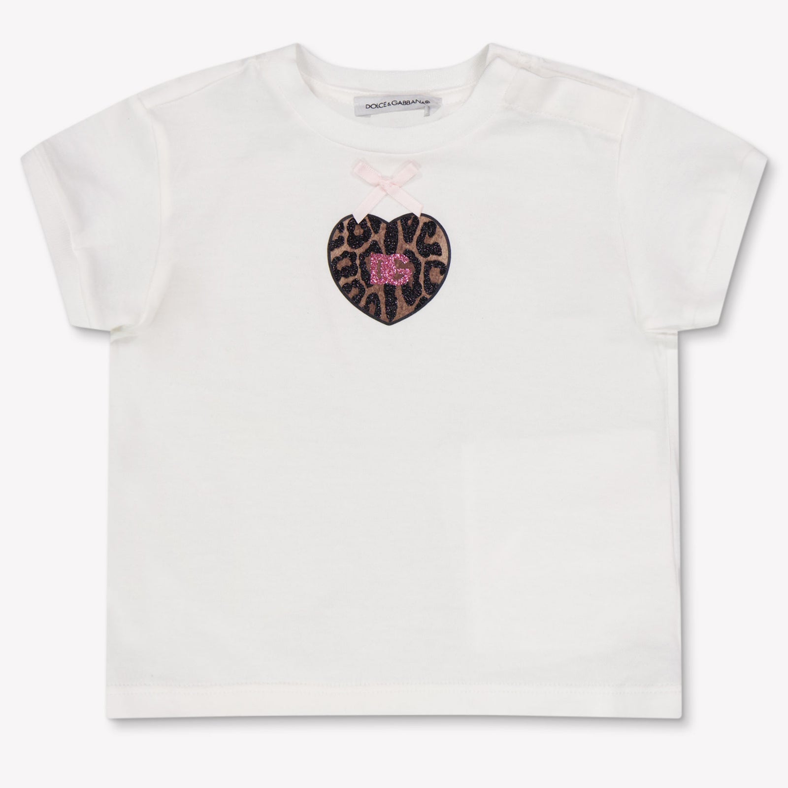 Dolce & Gabbana Baby Meisjes T-Shirt In Wit
