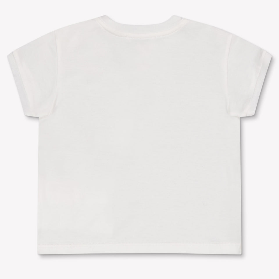 Dolce & Gabbana Baby Meisjes T-Shirt In Wit