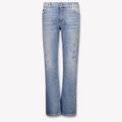 Dolce & Gabbana Kinder Jongens Jeans In Licht Blauw