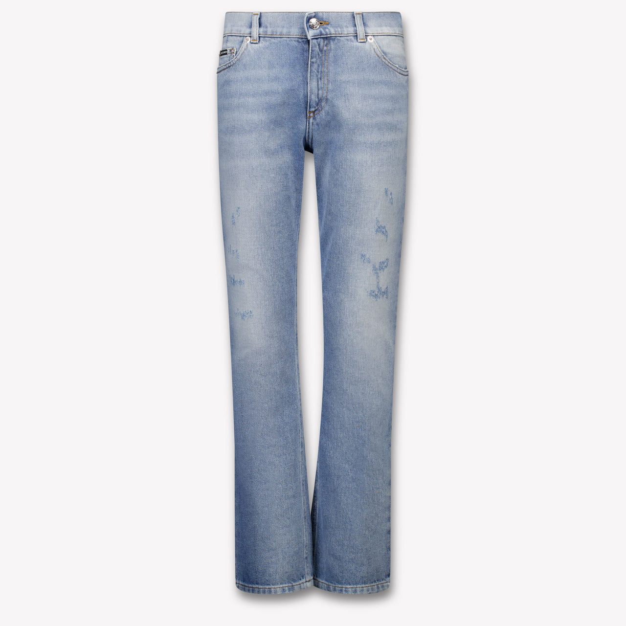 Dolce & Gabbana Kids Boys Jeans In Light Blue