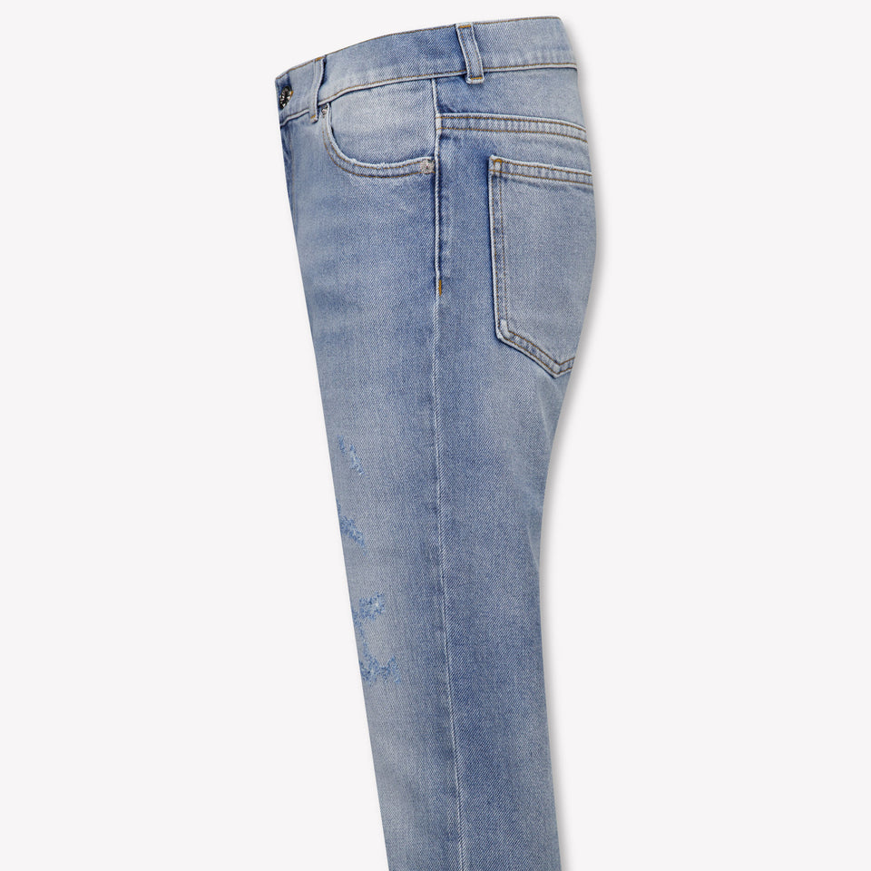 Dolce & Gabbana Kinder Jongens Jeans In Licht Blauw