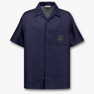 Dolce & Gabbana Kids Boys Blouse In Dark Blue