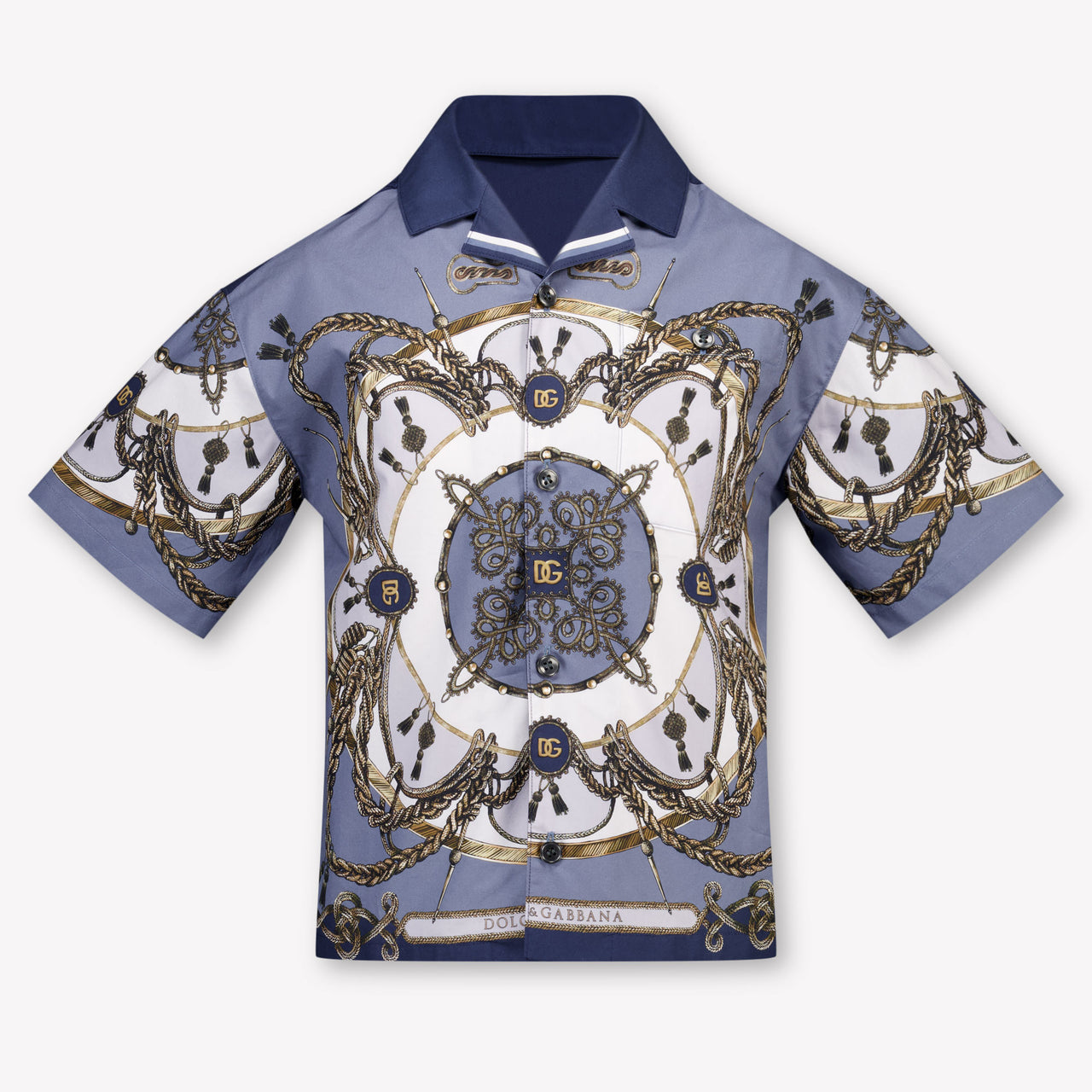 Dolce & Gabbana Kids Boys Blouse In Blue