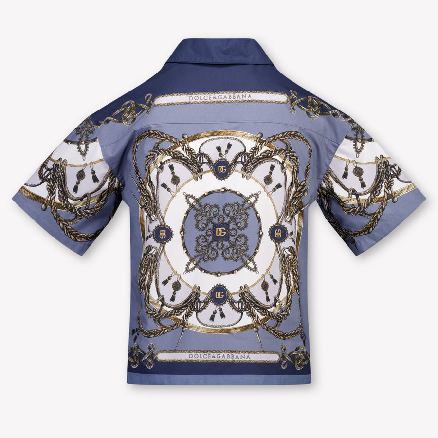 Dolce & Gabbana Kids Boys Blouse In Blue