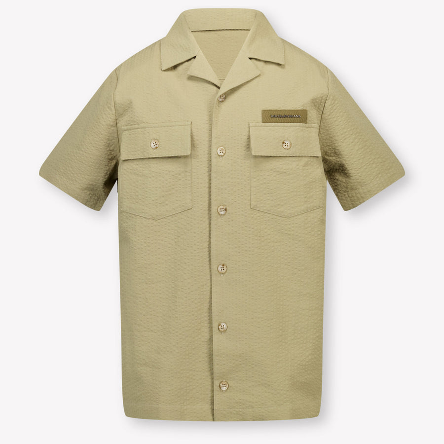 Dolce & Gabbana Kinder Jongens Blouse In Army