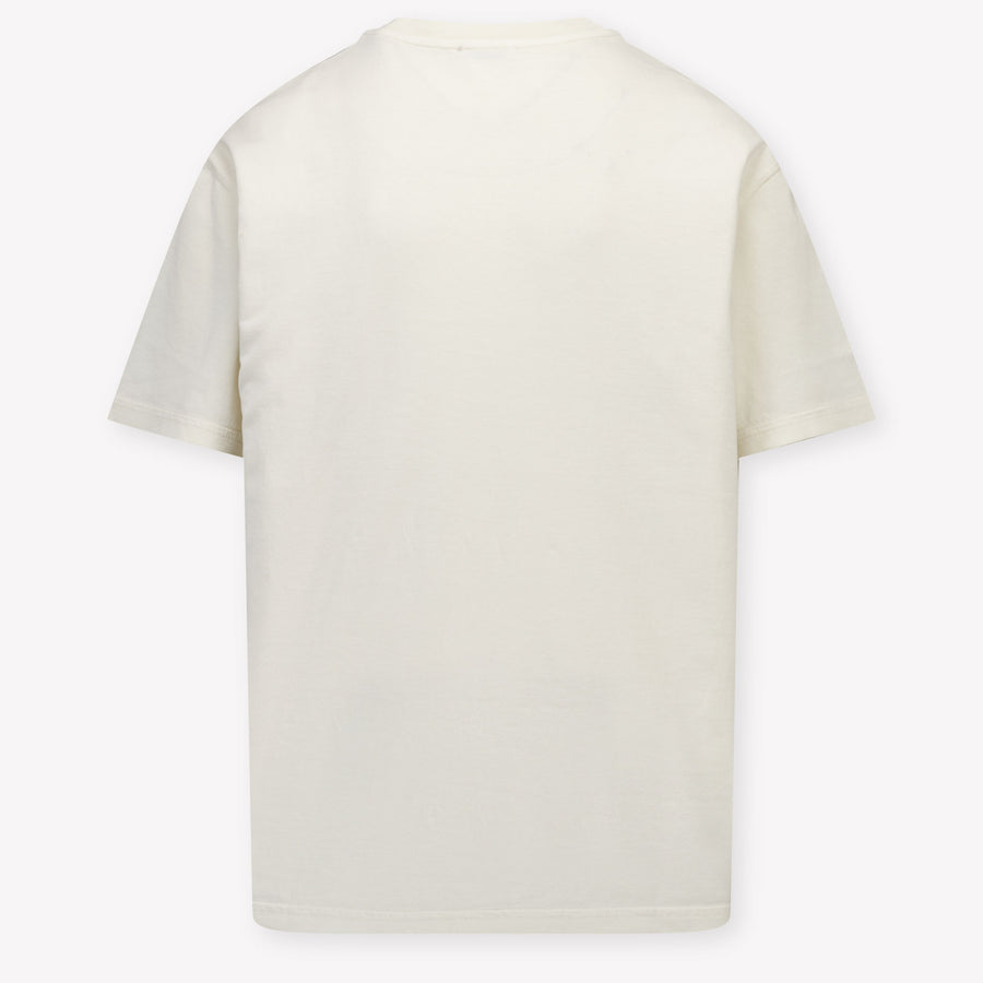 Dolce & Gabbana Kinder Jongens T-Shirt In Off White
