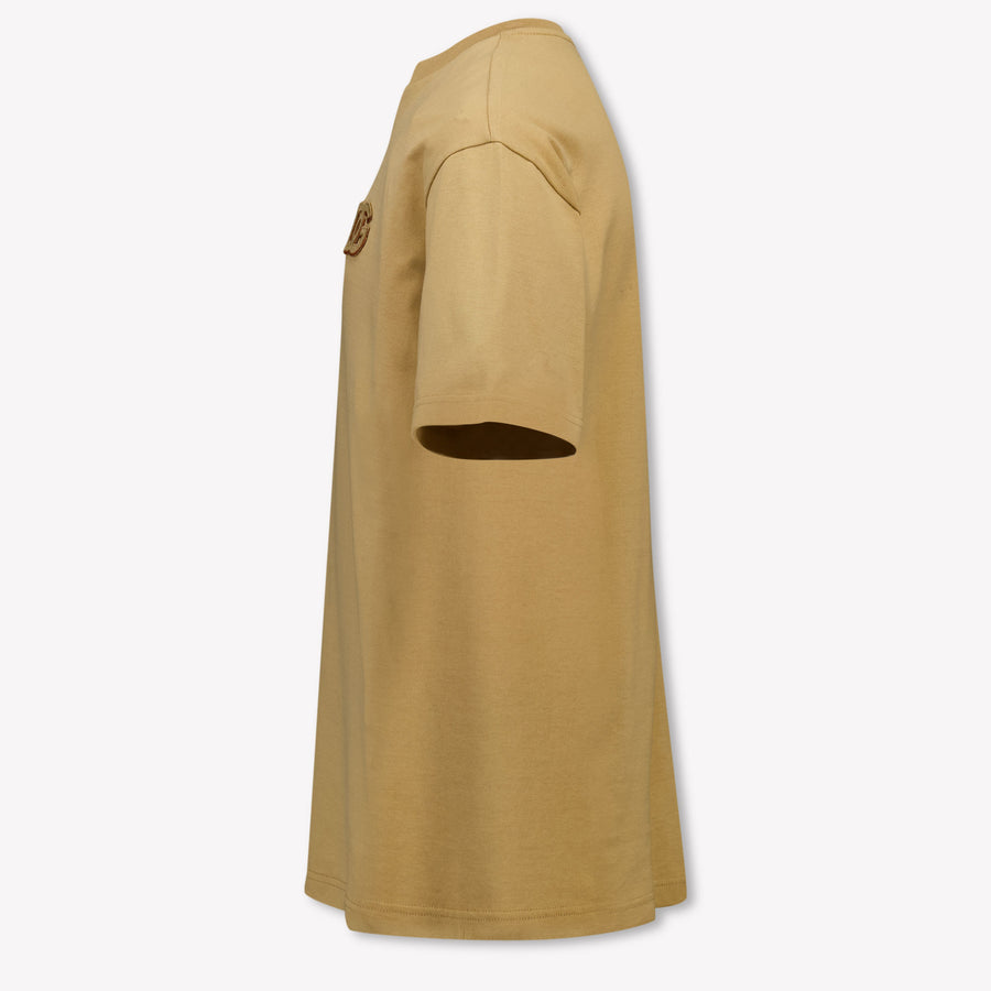 Dolce & Gabbana Kinder Jongens T-Shirt In Beige