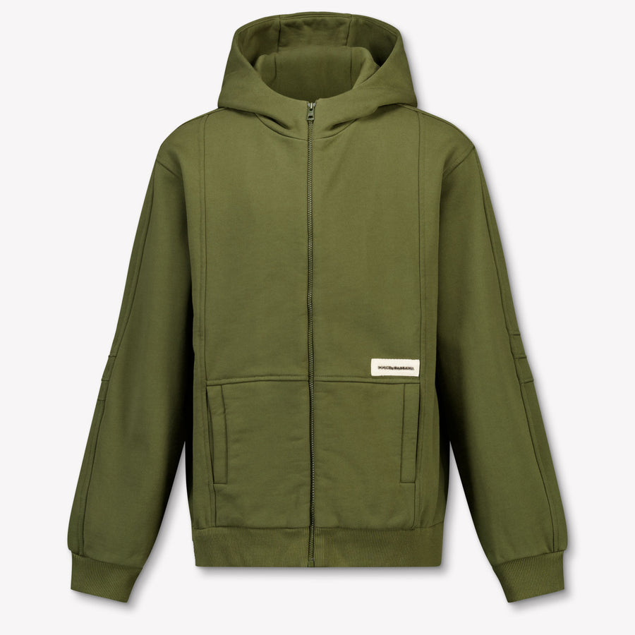 Dolce & Gabbana Boys Cardigan in Army