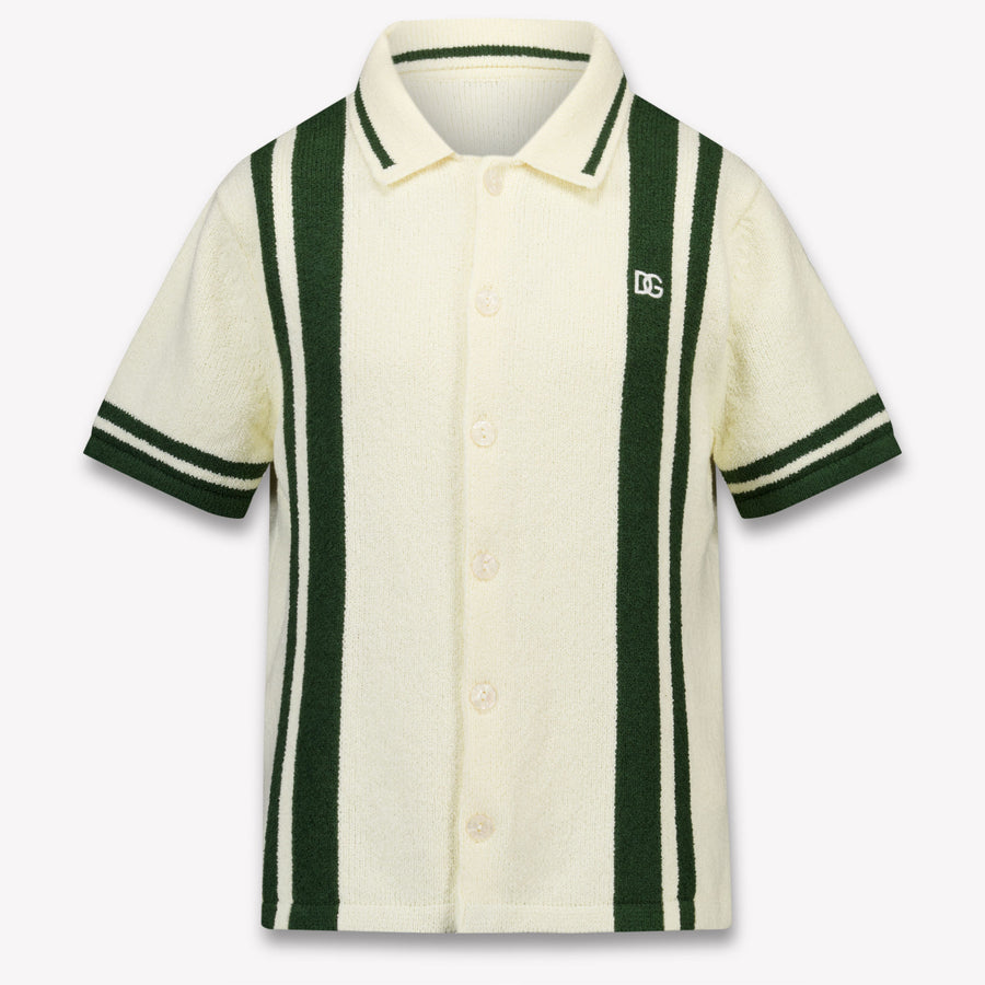 Dolce & Gabbana Kids Boys Blouse In OffWhite