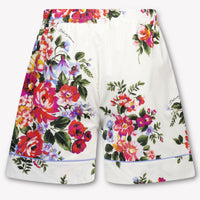 Dolce & Gabbana Kids Girls Shorts In White