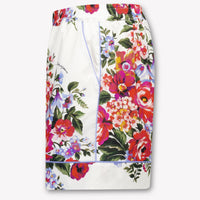 Dolce & Gabbana Kids Girls Shorts In White
