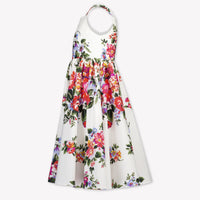 Dolce & Gabbana Kids Girls Dress In White