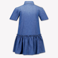 Dolce & Gabbana Kids Girls Dress In Jeans