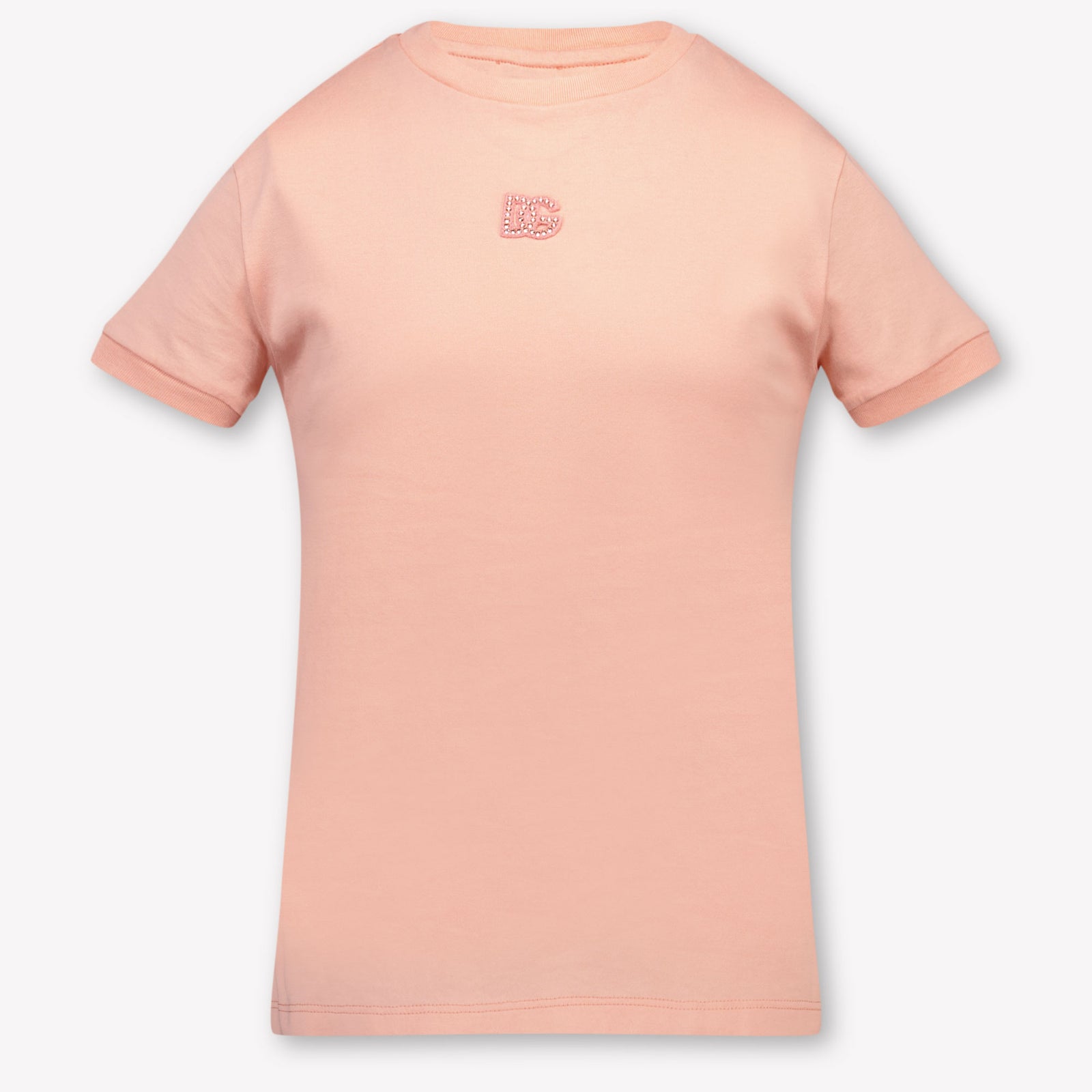 Dolce & Gabbana Kinder Meisjes T-Shirt In Licht Roze