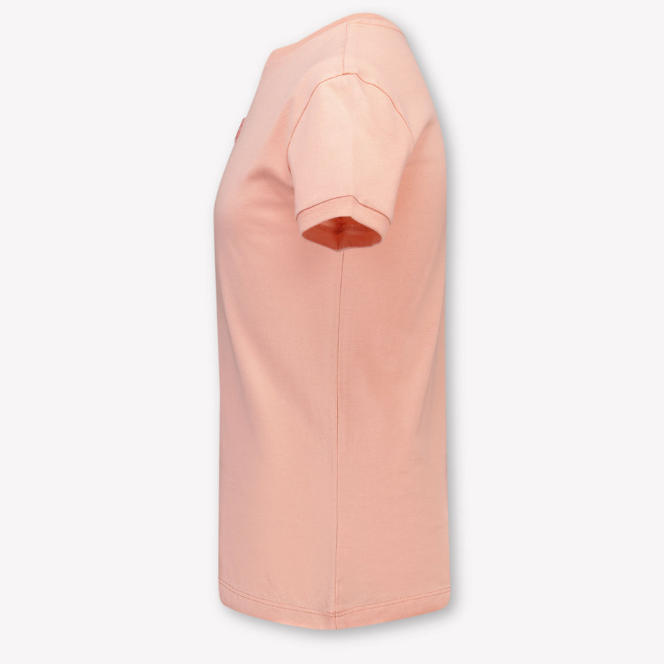 Dolce & Gabbana Kinder Meisjes T-Shirt In Licht Roze