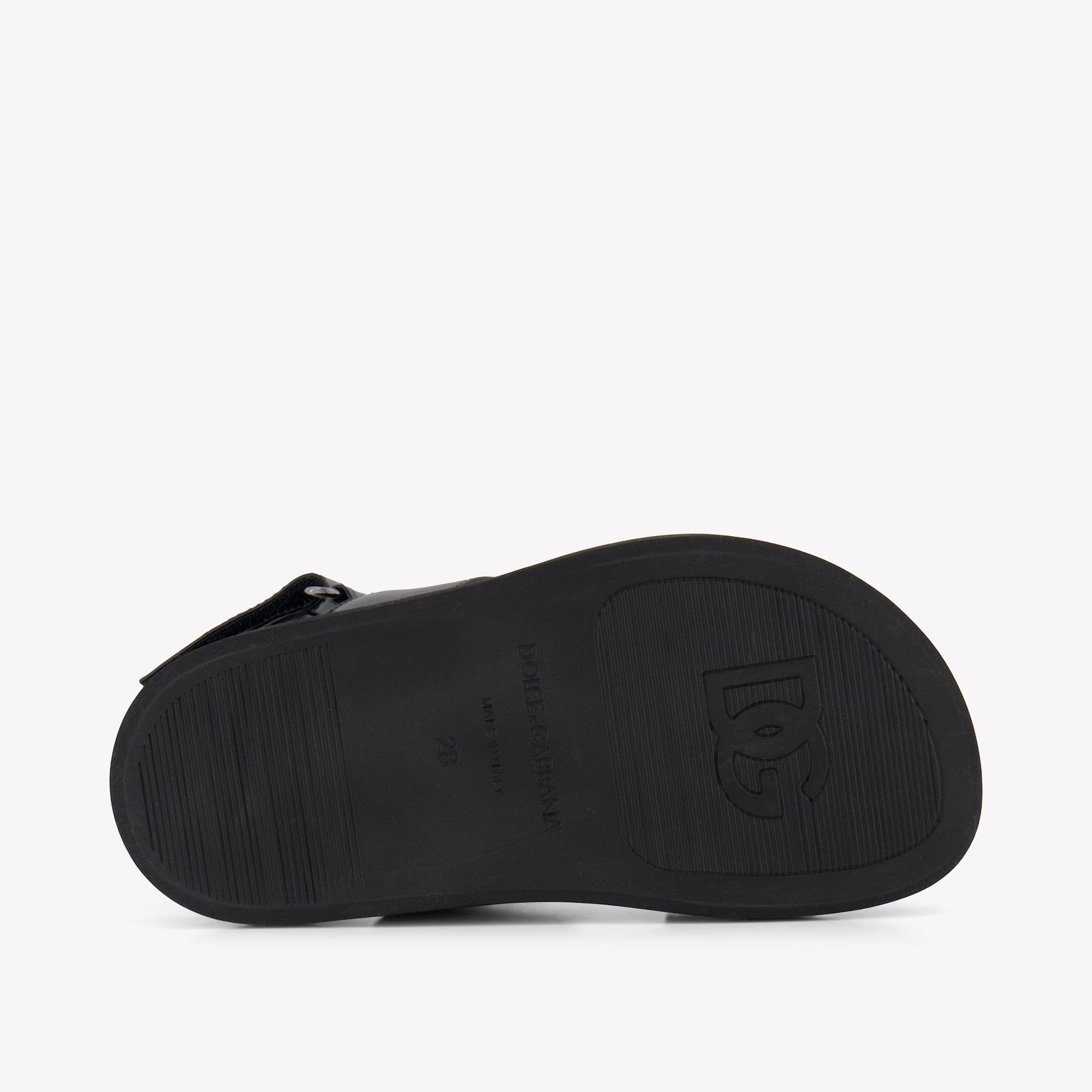 Dolce & Gabbana Unisex Sandals In Black