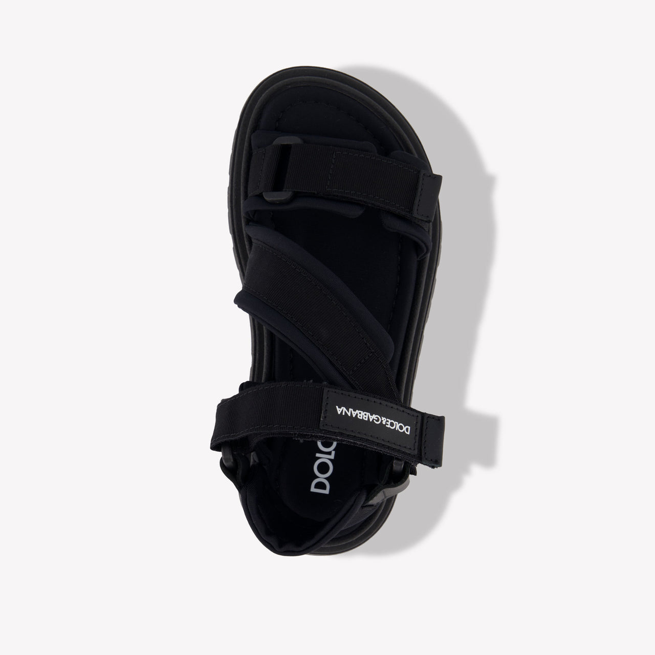 Dolce & Gabbana Unisex Sandalen In Zwart