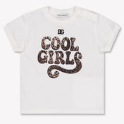 Dolce & Gabbana Baby Girls T-Shirt In White