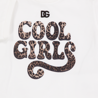 Dolce & Gabbana Baby Girls T-Shirt In White